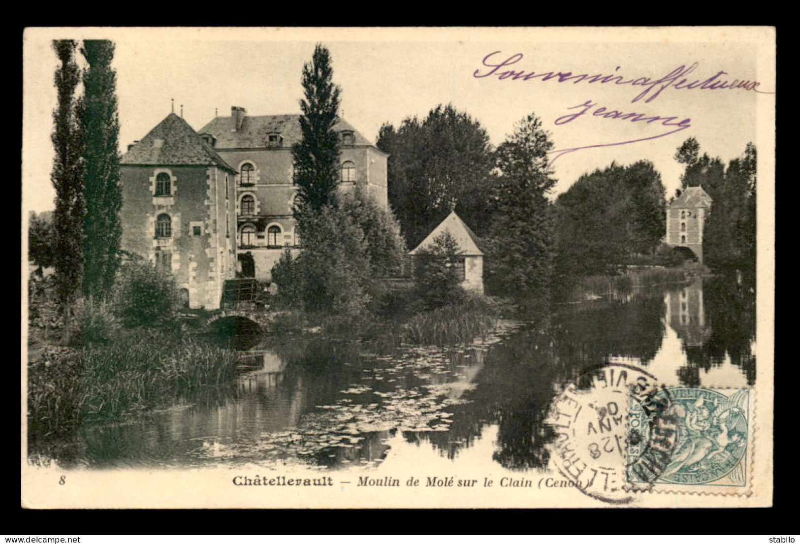 86 - CHATELLERAULT - MOULIN DE MOLE SUR LE CLAIN - Chatellerault