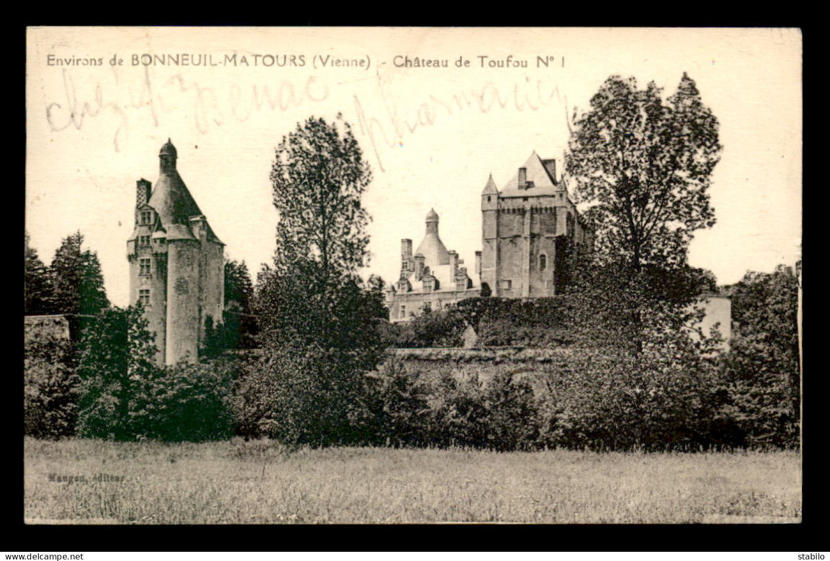 86 - CHATEAU DE TOUFOU - Other & Unclassified