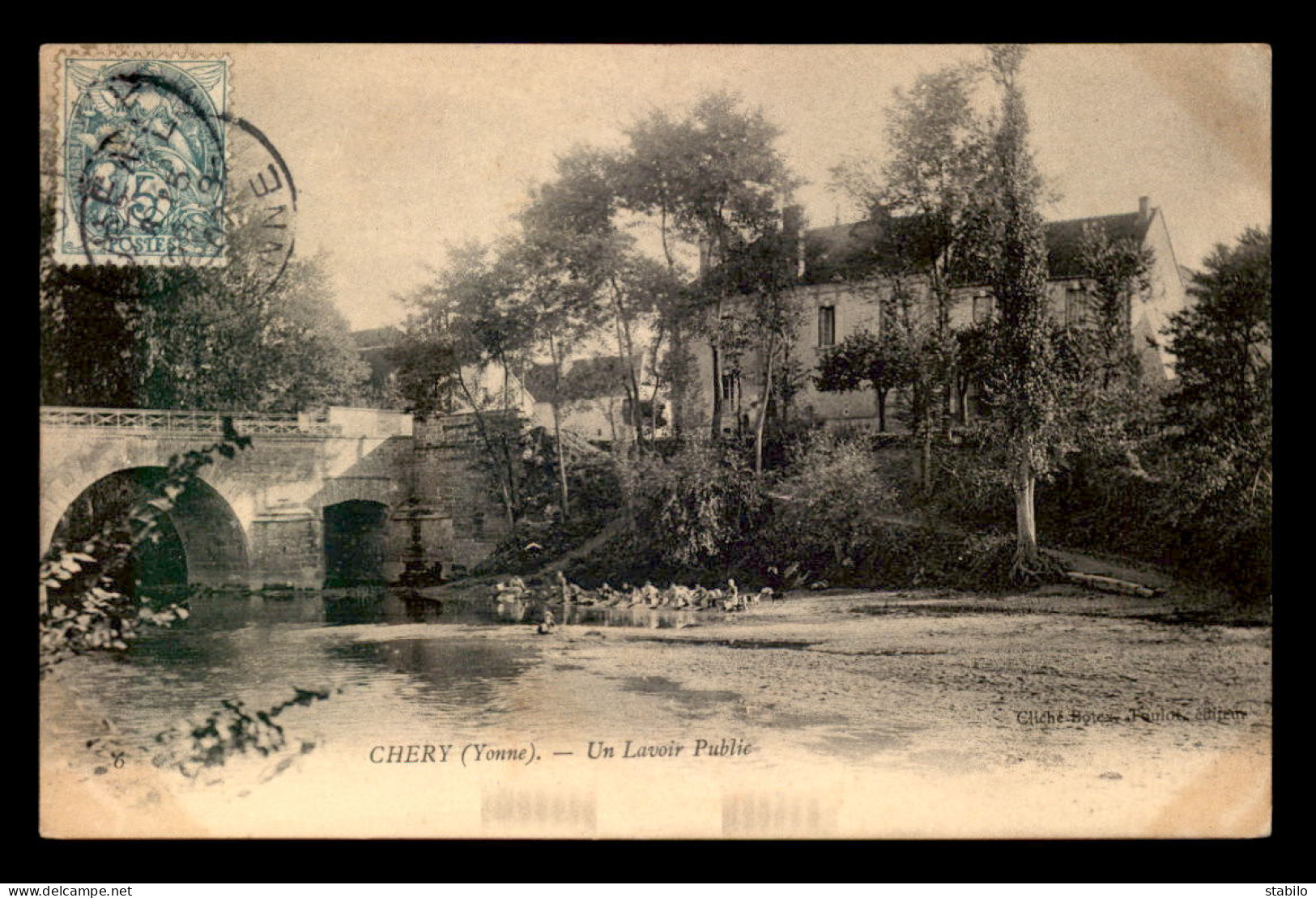 89 - CHERY - LE LAVOIR PUBLIC - LAVANDIERES - LAVEUSES - LESSIVE - Sonstige & Ohne Zuordnung