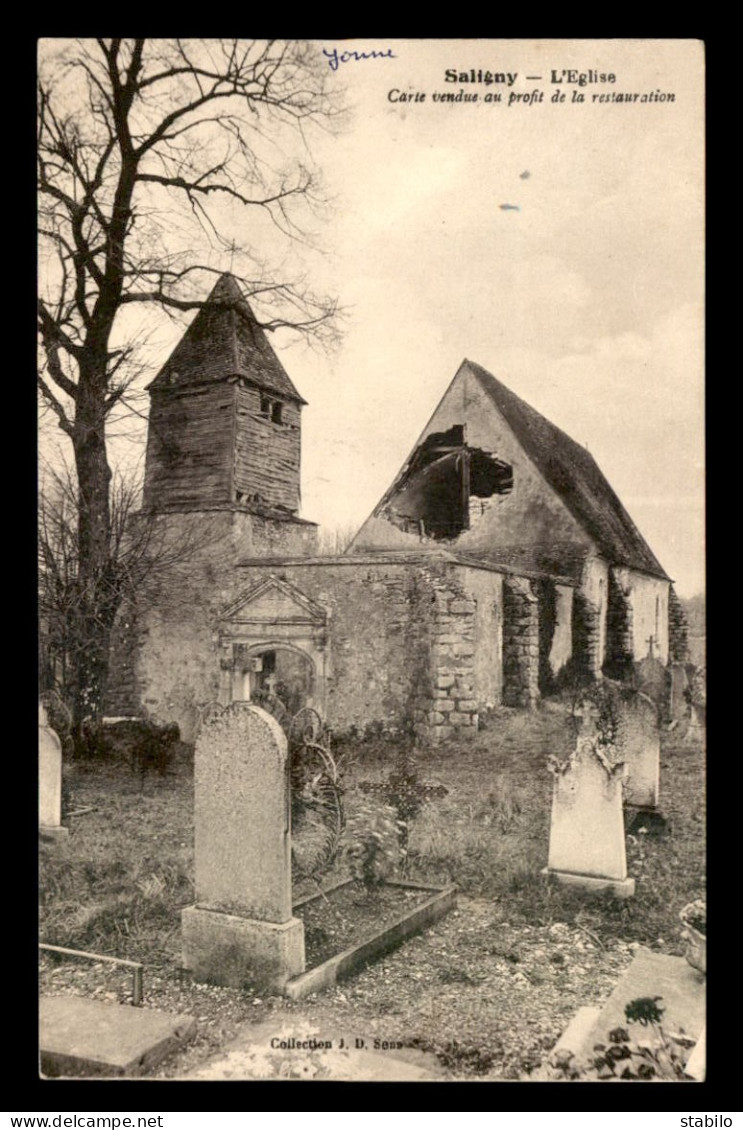 89 - SALIGNY - L'EGLISE - Andere & Zonder Classificatie