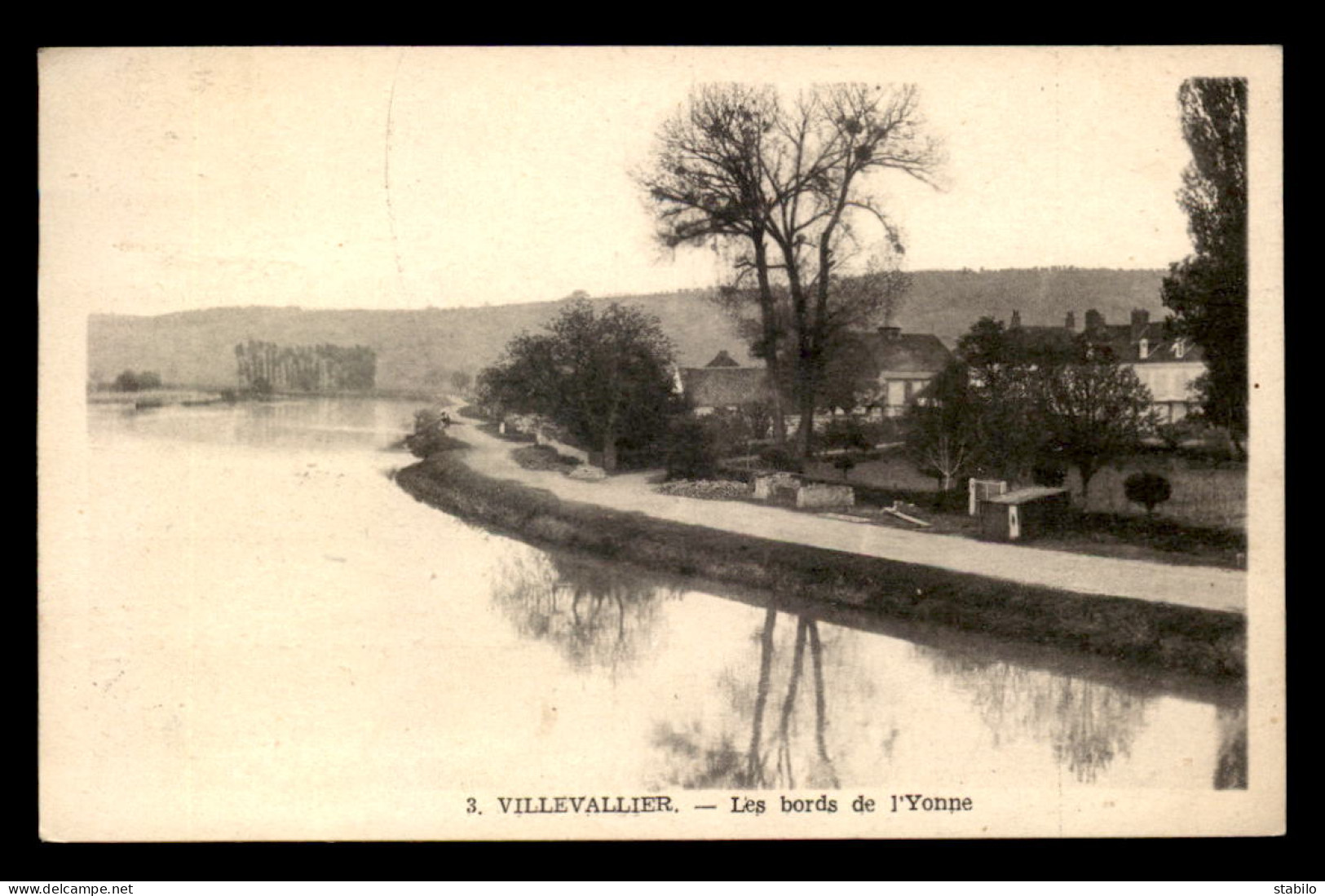 89 - VILLEVALLIER - LES BORDS DE L'YONNE - Autres & Non Classés