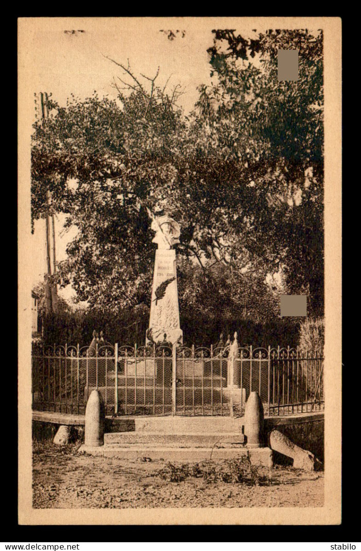 89 - COURGENAY - LE MONUMENT AUX MORTS - Autres & Non Classés