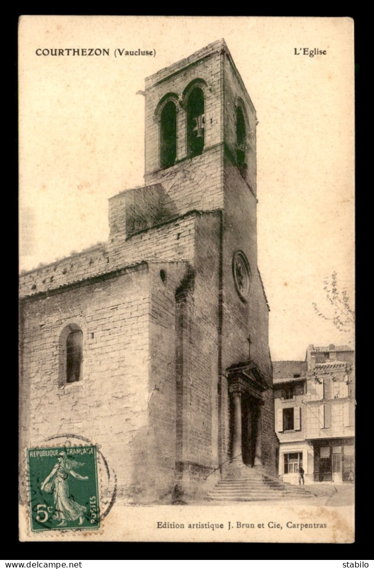 84 - COURTHEZON - L'EGLISE - Altri & Non Classificati