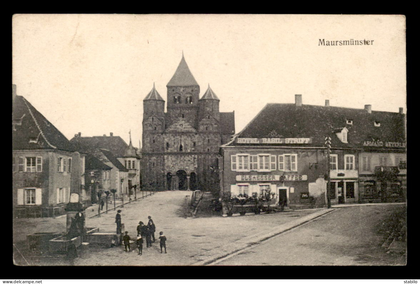 68 - MARMOUTIER - MAURSMUNSTER - HOTEL BASIL STRIFF - Autres & Non Classés