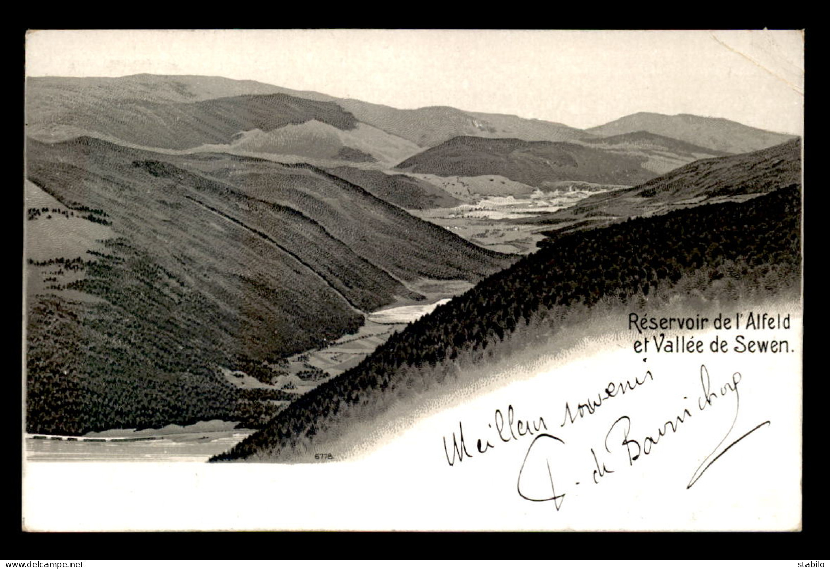 68 - RESERVOIR DE L'ALFELD ET VALLEE DE SEWEN - Other & Unclassified