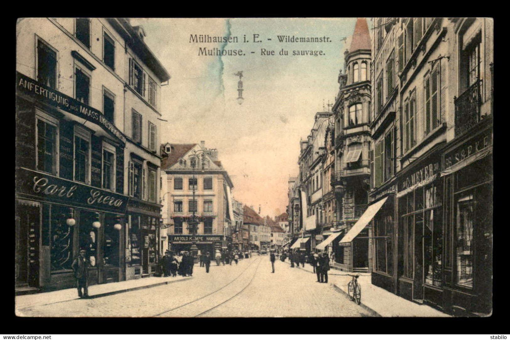 68 - MULHOUSE - RUE DU SAUVAGE - Mulhouse