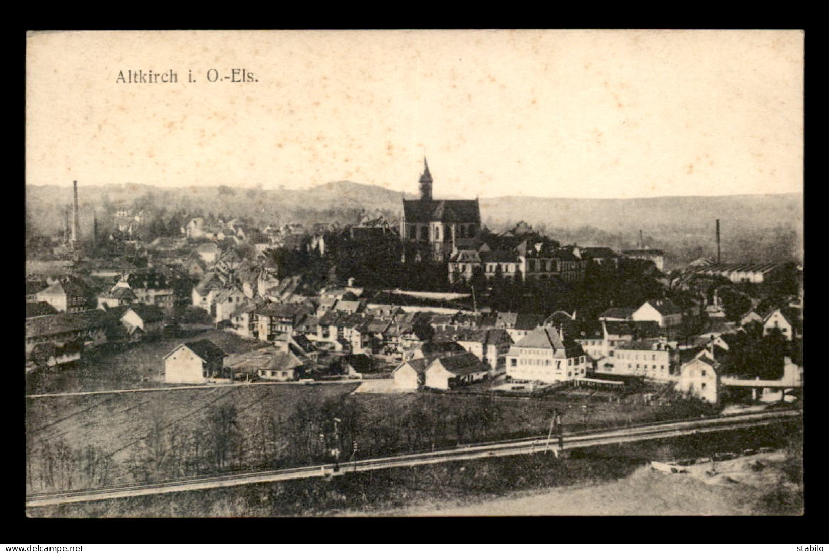 68 - ALTKIRCH - VUE GENERALE - Altkirch