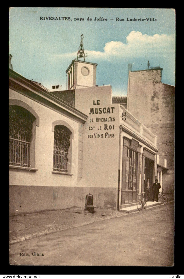 66 - RIVELSALTES - RUE LUDOVIC-VILLE - Rivesaltes