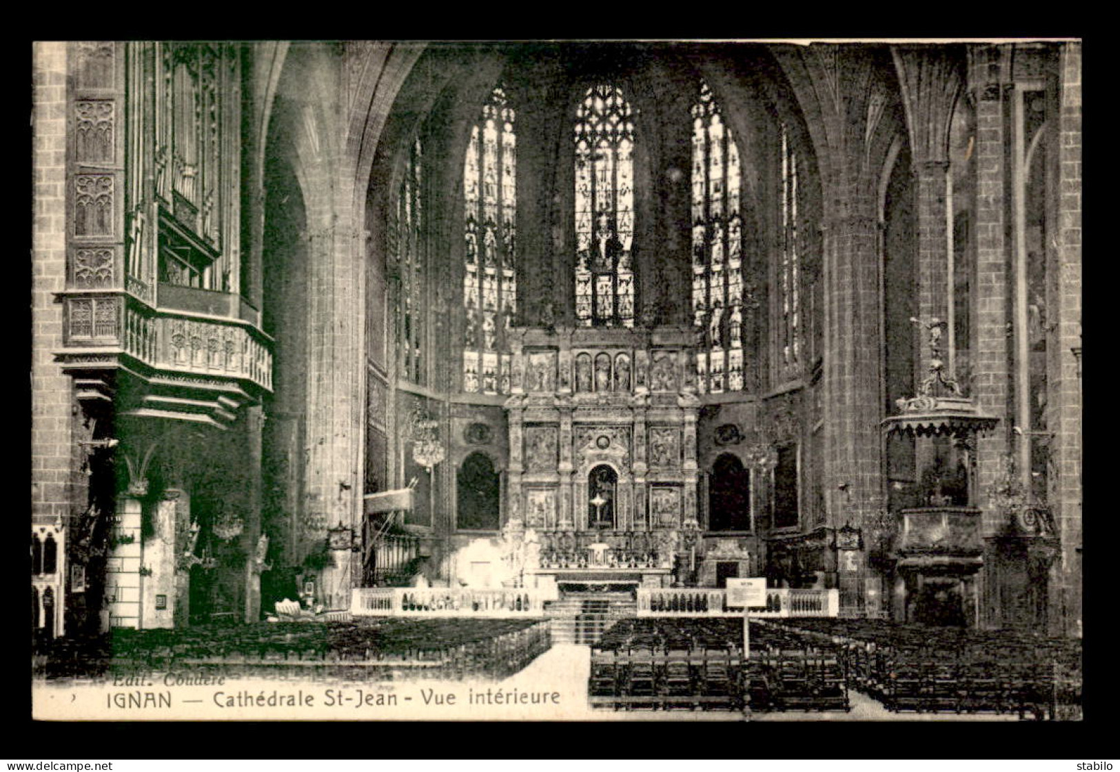 66 - PERPIGNAN - INTERIEUR DE LA CATHEDRALE ST-JEAN - Perpignan