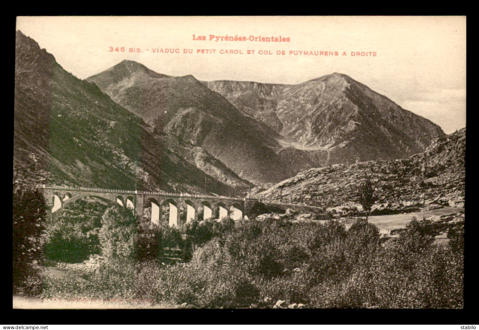 66 - VIADUC DU PETIT CAROL ET COL DE PUYMAURENS - Andere & Zonder Classificatie