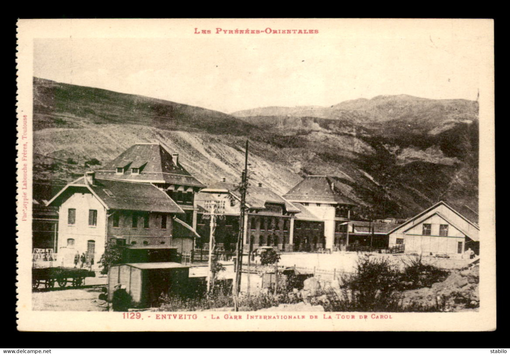 66 - ENTVEIGT - LA GARE INTERNATIONALE DE CHEMIN DE FER DE LA TOUR DE CAROL - Sonstige & Ohne Zuordnung