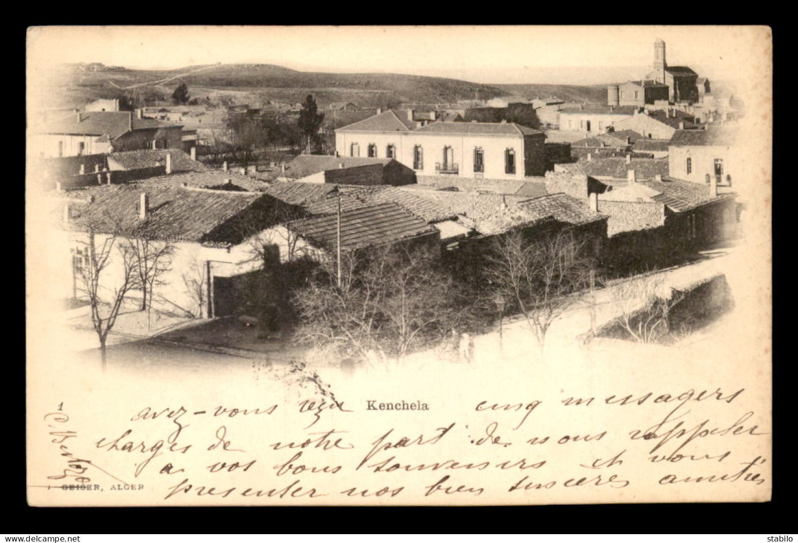 ALGERIE - KHENCHELA - EDITEUR GEISER - Andere & Zonder Classificatie