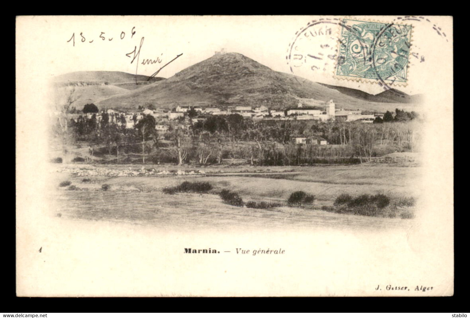 ALGERIE - MARNIA - VUE GENERALE - EDITEUR GEISER - Other & Unclassified