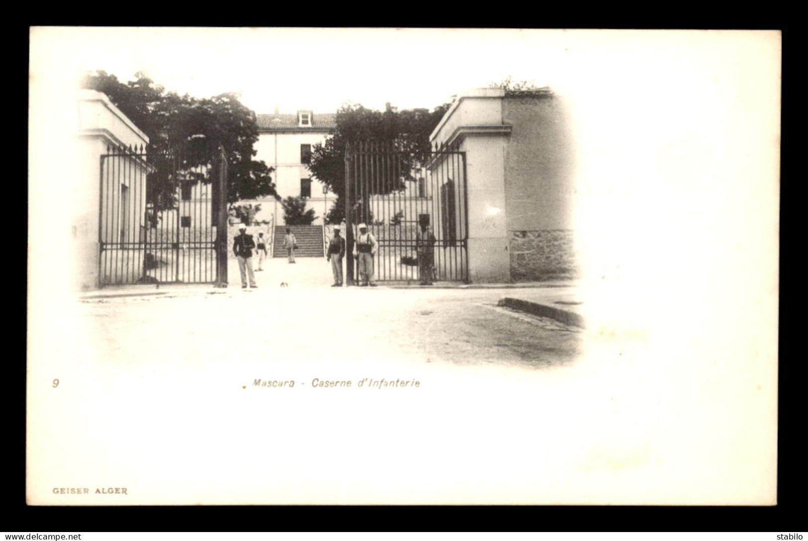 ALGERIE - MASCARA - CASERNE D'INFANTERIE - EDITEUR GEISER - Sonstige & Ohne Zuordnung