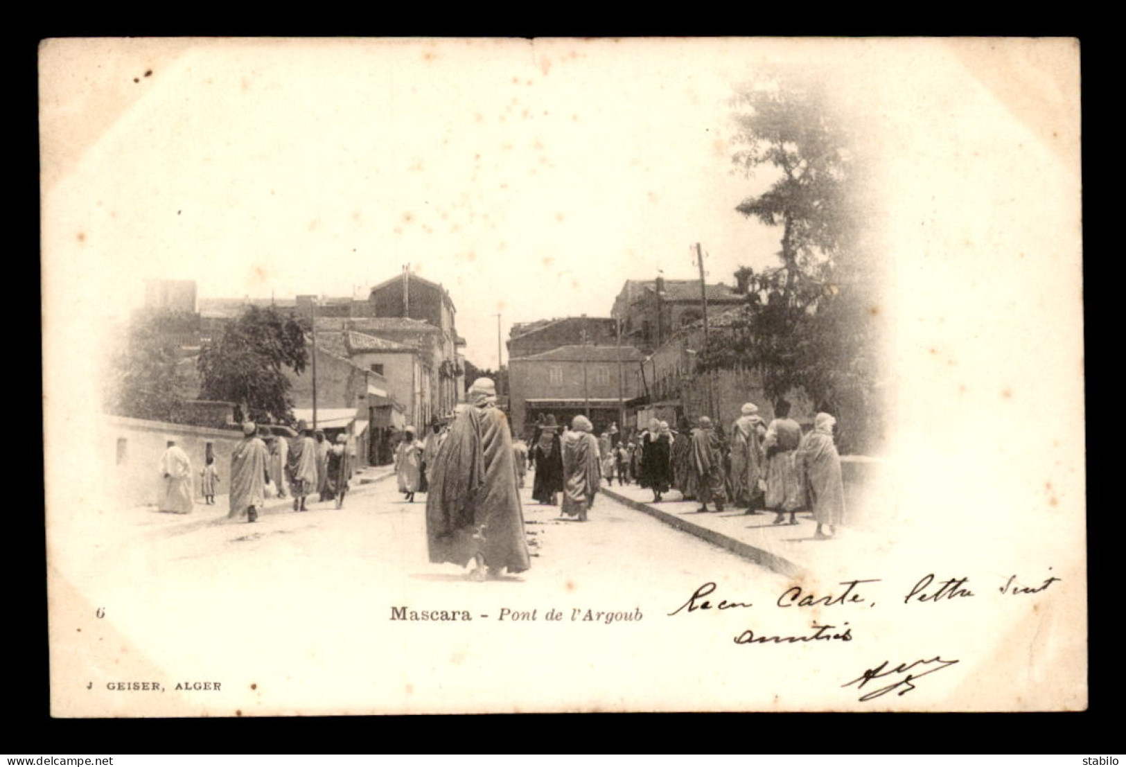 ALGERIE - MASCARA - PONT DE L'ARGOUB - EDITEUR GEISER - Autres & Non Classés