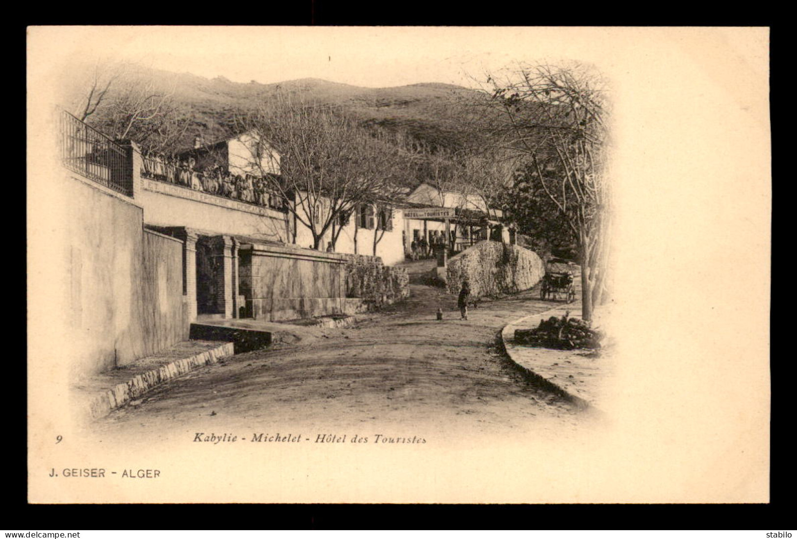 ALGERIE - MICHELET - HOTEL DES TOURISTES - EDITEUR GEISER  - Autres & Non Classés