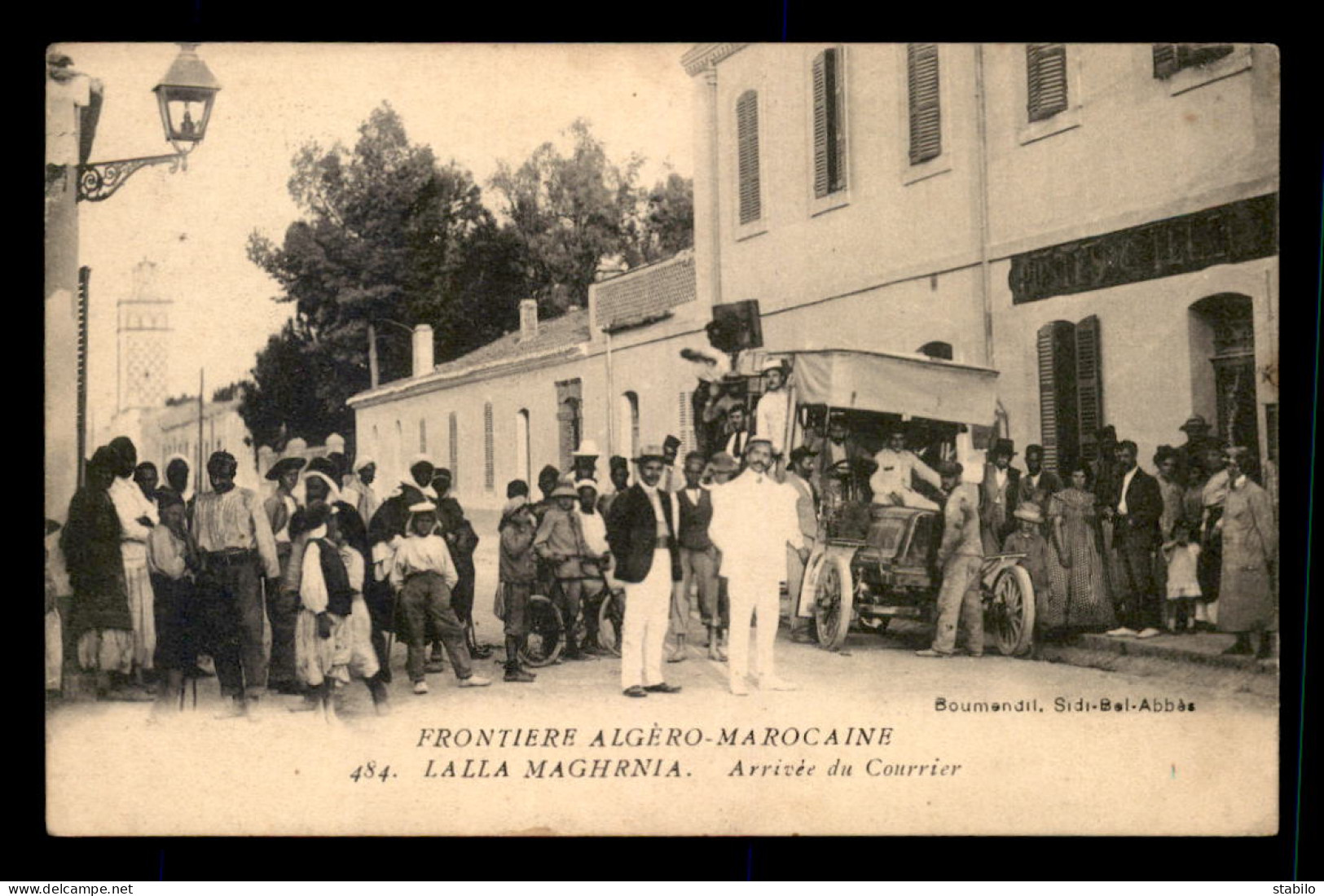 ALGERIE - MAGHNIA - LALLA-MAGHRNIA - ARRIVEE DU COURRIER - Autres & Non Classés