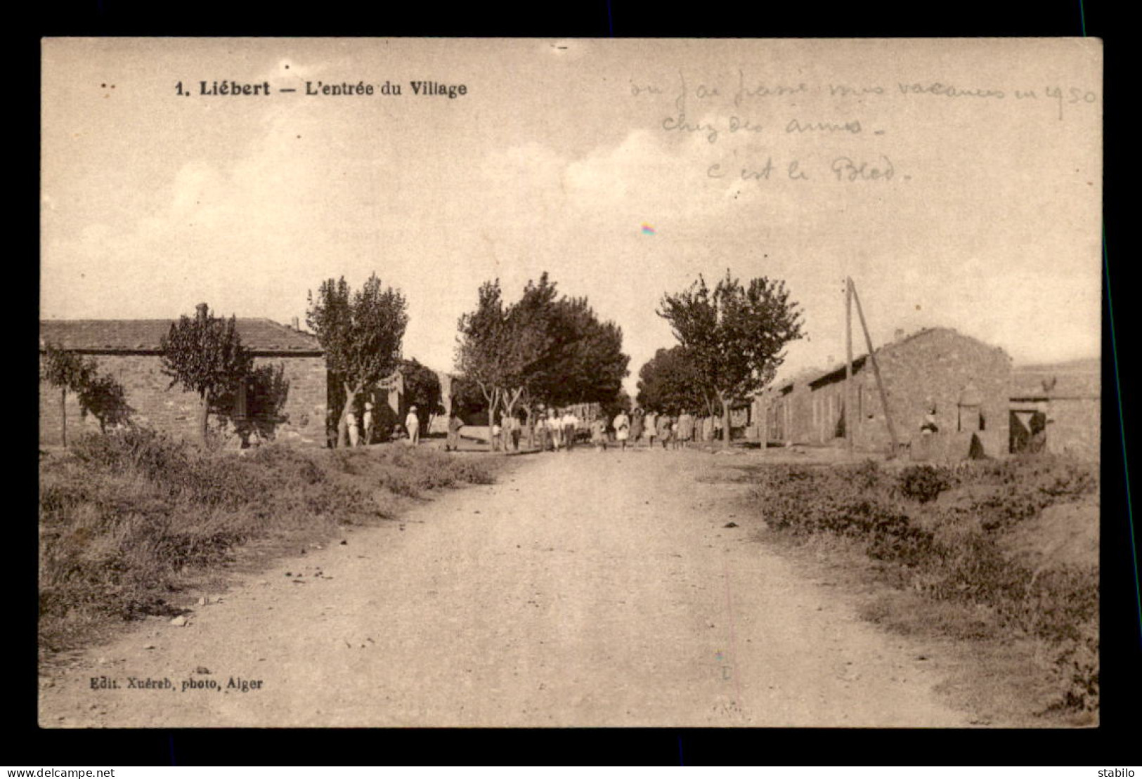 ALGERIE - LIEBERT - ENTREE DU VILLAGE - Other & Unclassified