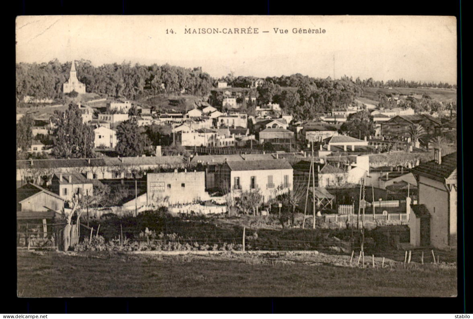 ALGERIE - MAISON CARREE - VUE GENERALE - Altri & Non Classificati