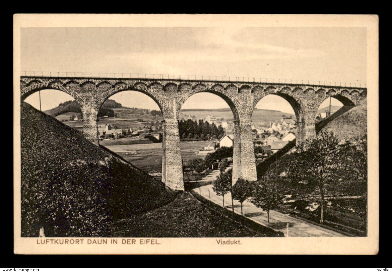 ALLEMAGNE - DAUN - LUFTKURORT  IN DER EIFEL - VIADUCKT  - Daun