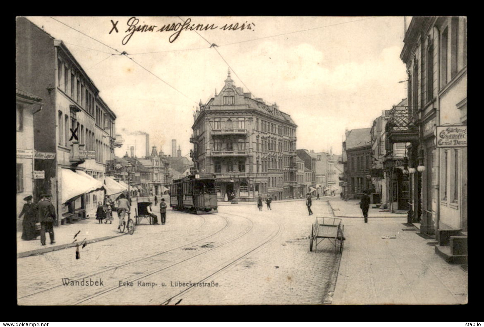 ALLEMAGNE - HAMBURG - WANDSBEK - LUBECKERSTRASSE - Autres & Non Classés