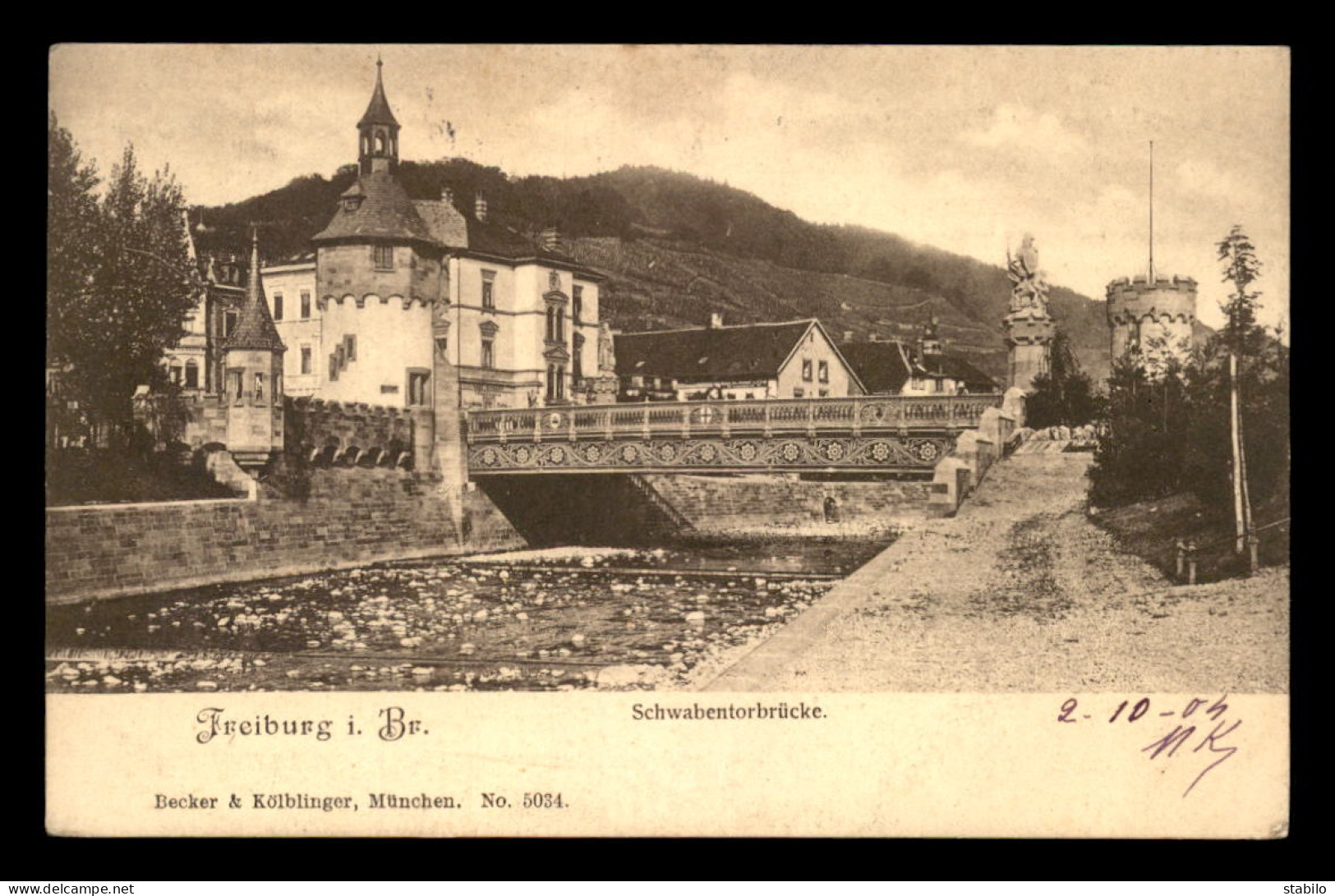 ALLEMAGNE - FREIBURG - SCHWABENTORBRUCKE - Freiburg I. Br.