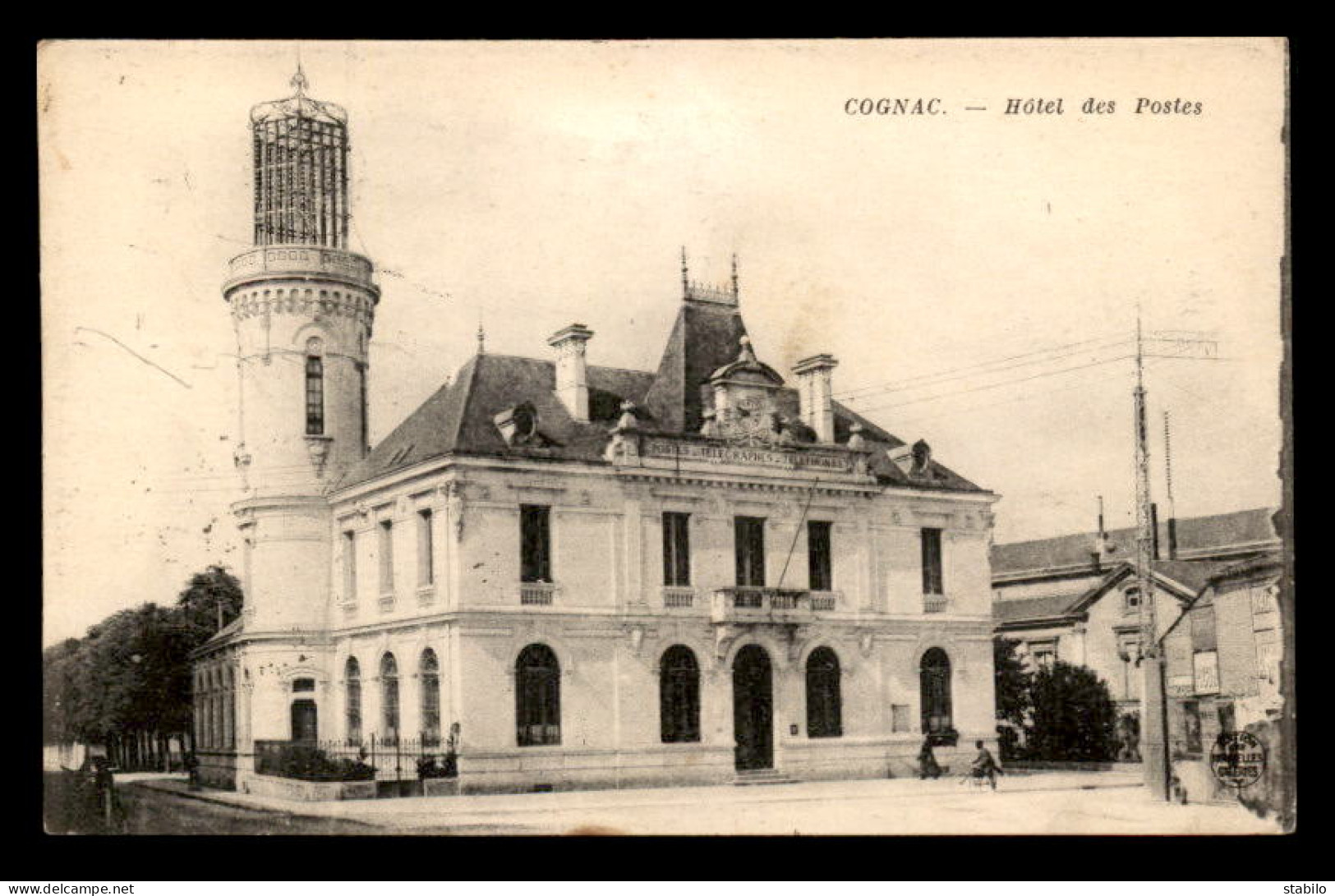 CACHET HOPITAL AUXILIAIRE N°5 - L'ADMINISTRATEUR - COGNAC (CHARENTE) - Guerra Del 1914-18