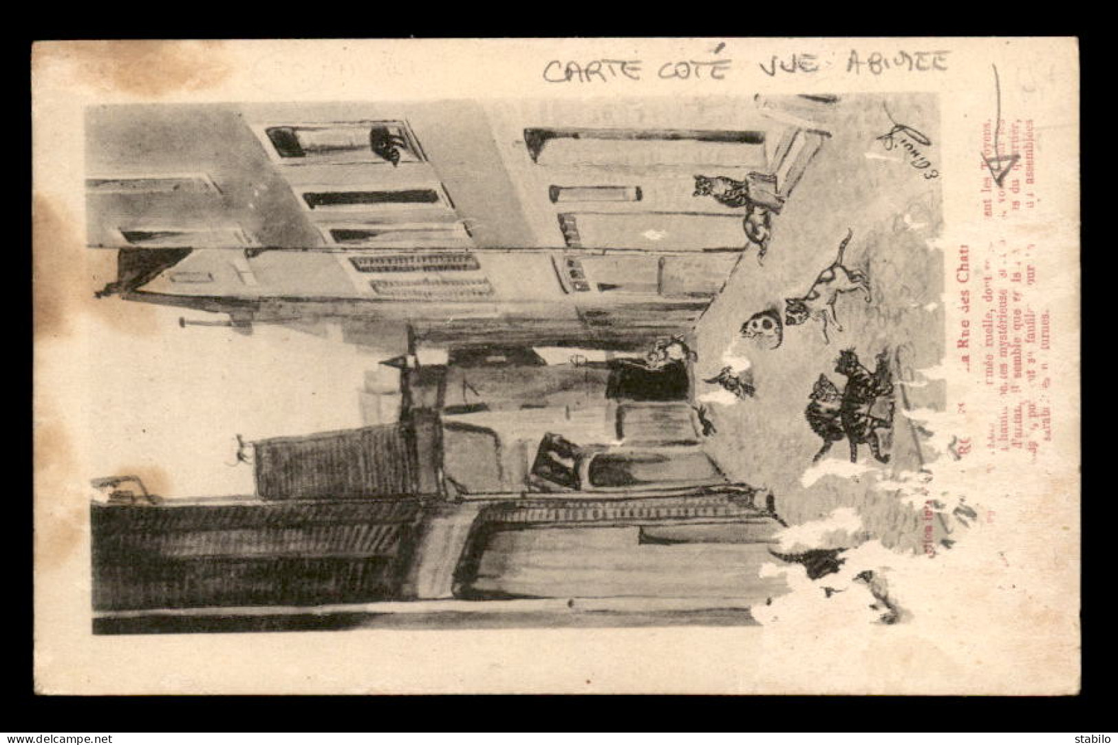 CACHET DU MEDECIN-CHEF DE L'HOPITAL-DEPOT N°27 DE TROYES (AUBE) - RUE DES CHATS - Guerre De 1914-18