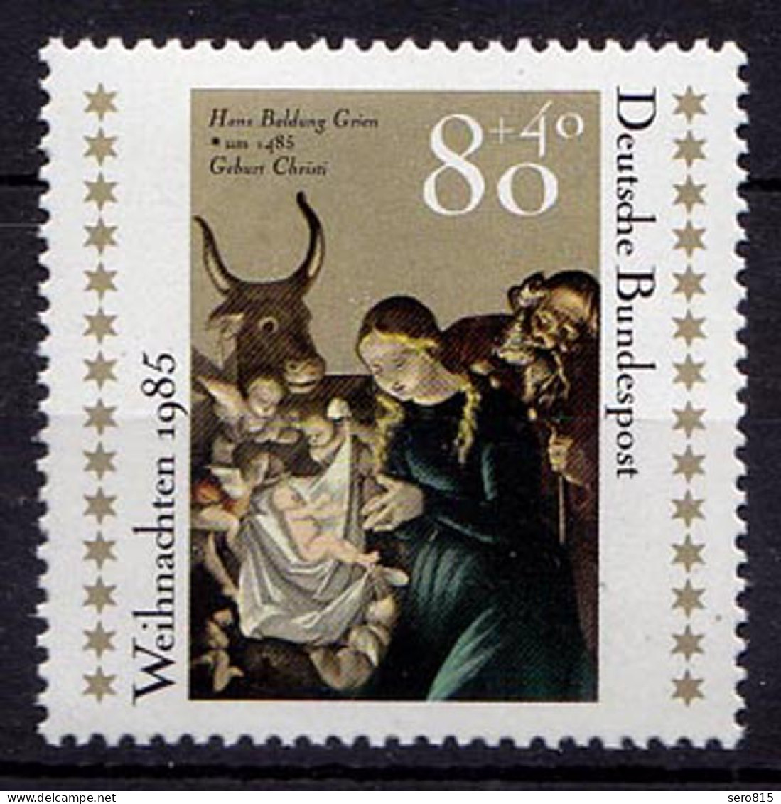 Germany BRD 1985 Mi 1267 ** MNH Gemälde Geburt Christi-Painting Birth Of Christ - Other & Unclassified