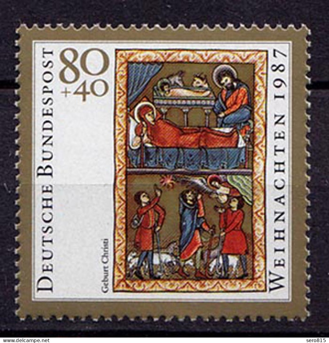 Germany BRD 1987 Mi 1346 ** MNH Englischer Psalter - Chrismas English Psalter - Sonstige & Ohne Zuordnung