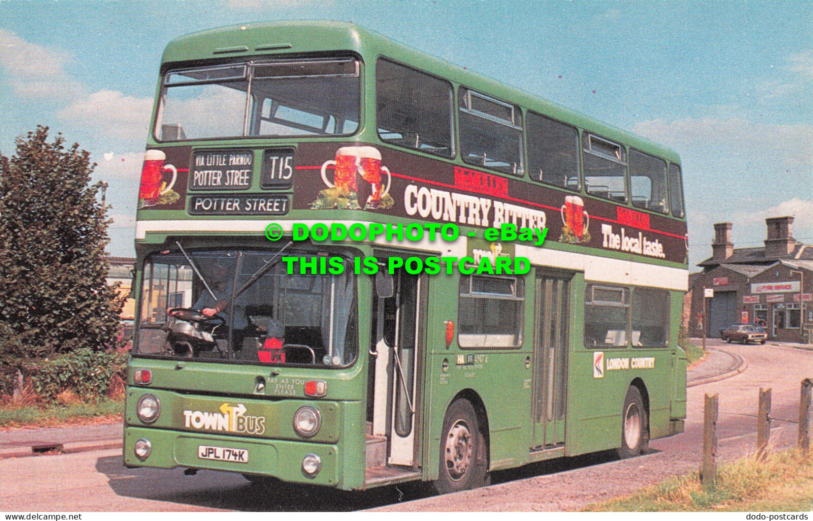 R522436 Park Royal Bodied Leyland Atlantean. No. AN 74. Of The London Country Fl - Autres & Non Classés