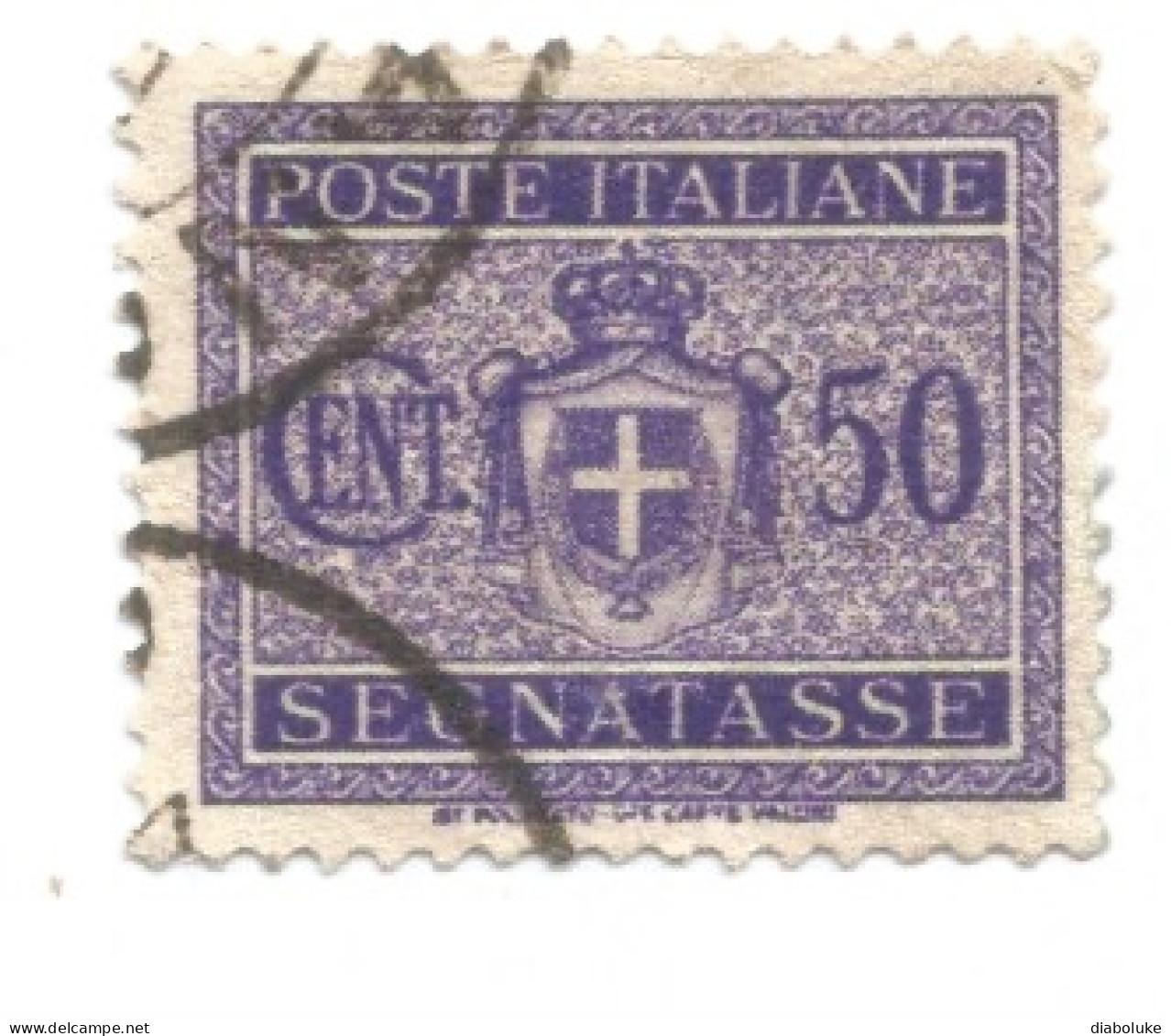 (REGNO D'ITALIA) 1945, SEGNATASSE, STEMMA SENZA FASCI - 8 Francobolli Usati - Portomarken