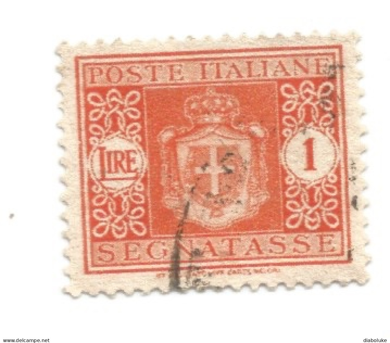 (REGNO D'ITALIA) 1945, SEGNATASSE, STEMMA SENZA FASCI - 8 Francobolli Usati - Taxe