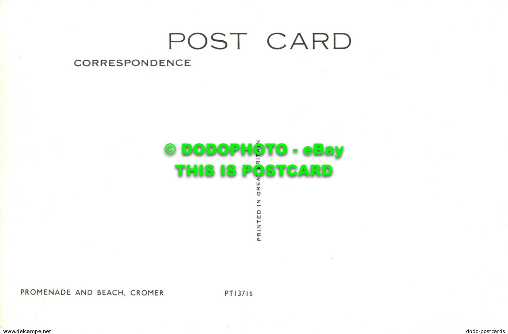 R522664 Cromer. Promenade And Beach. Postcard - Monde