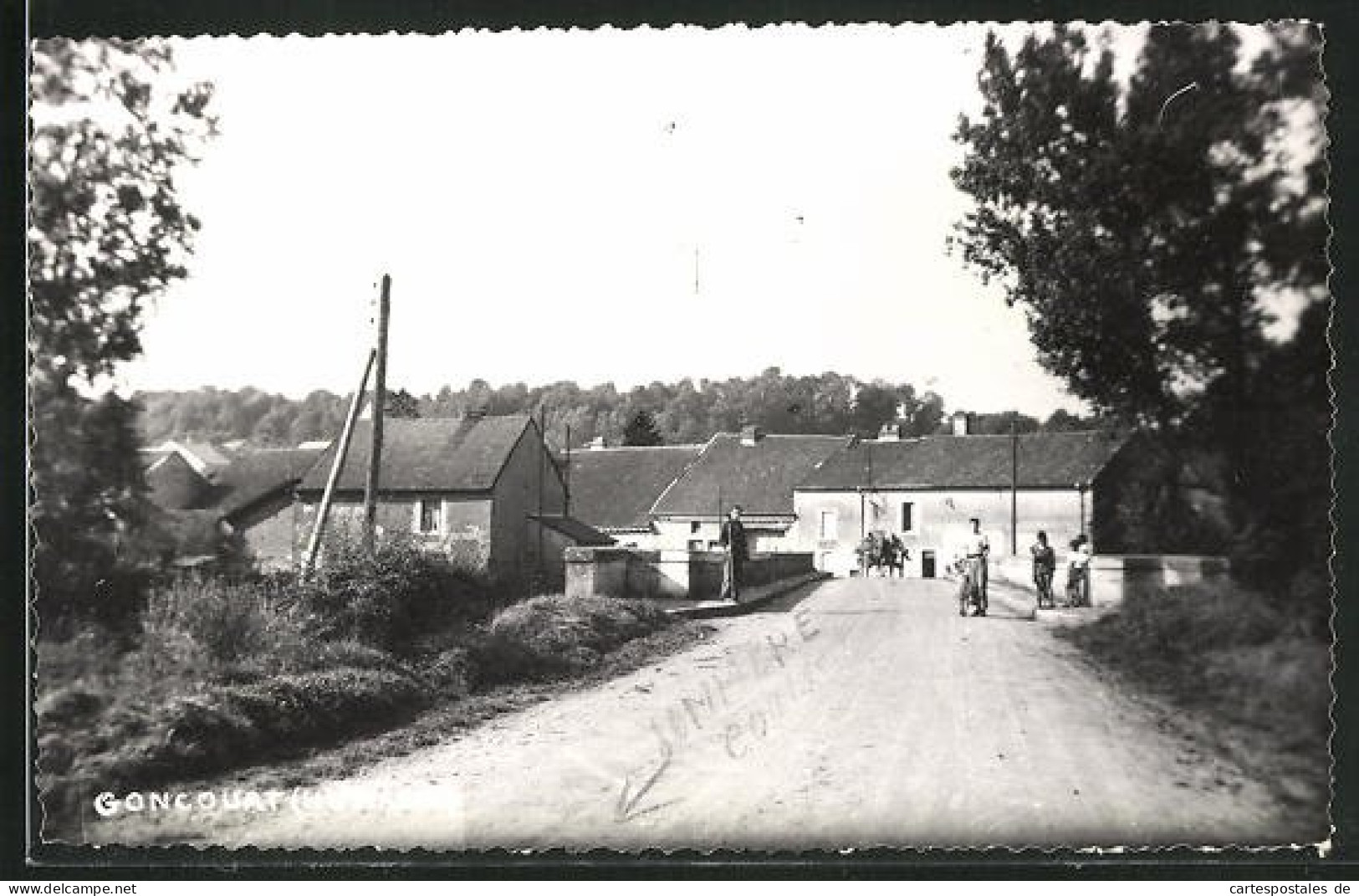 CPA Goncourt, Pont Am Ortseingang  - Sonstige & Ohne Zuordnung