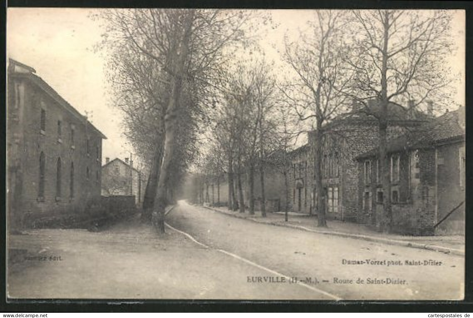 CPA Eurville, Maisons En Rue De Saint-Dizier  - Saint Dizier