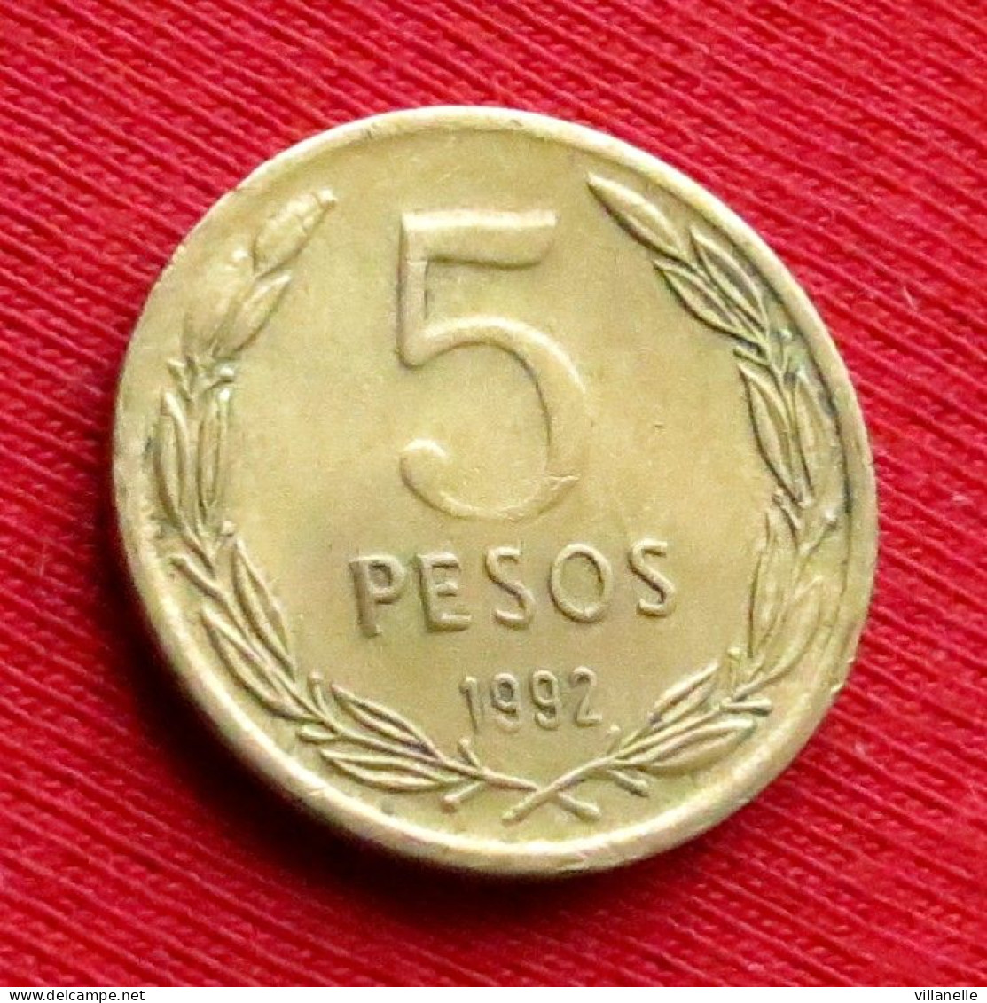 Chile 5 Peso 1992 Chili  W ºº - Chile
