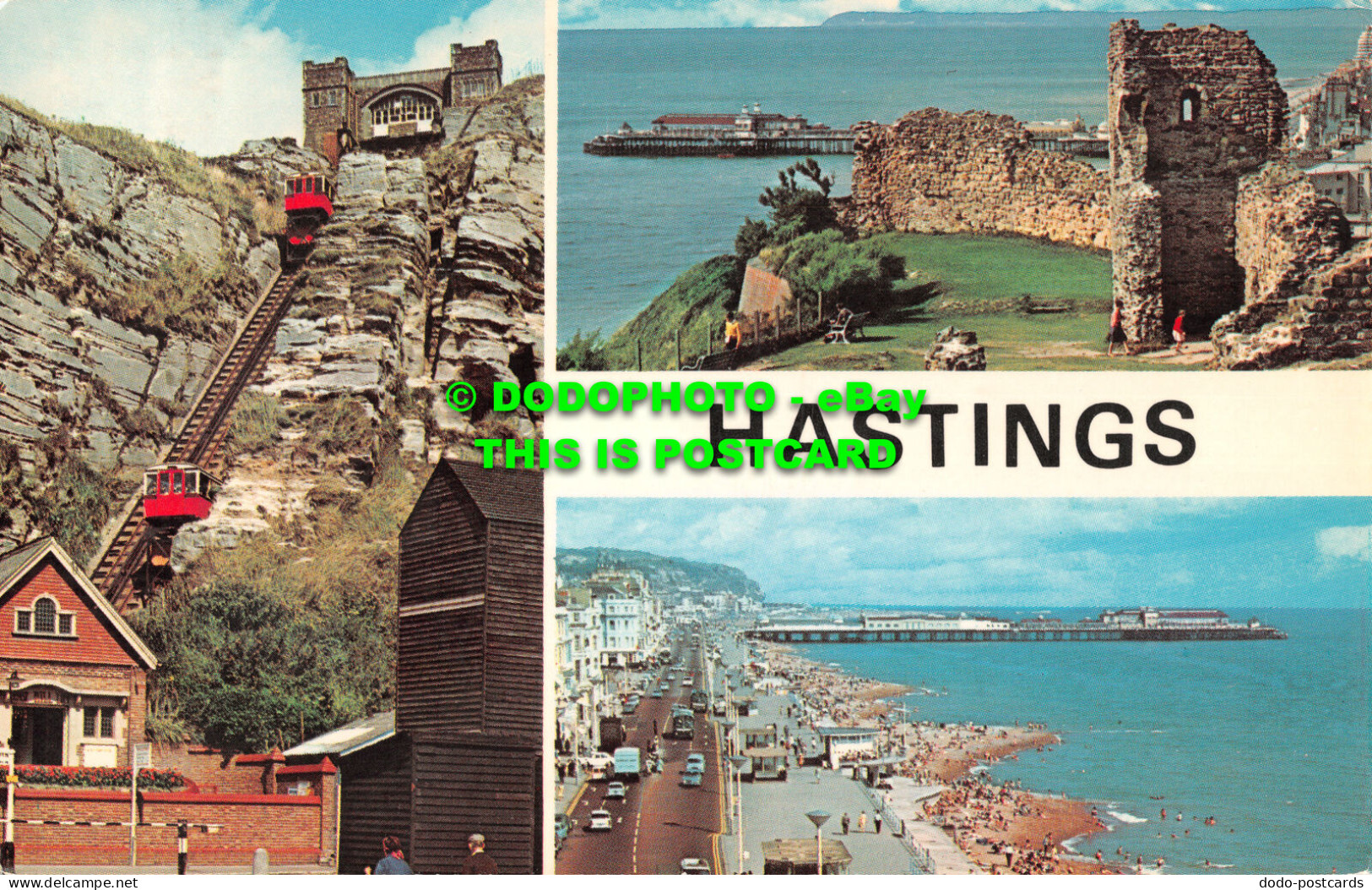 R522278 Hastings. Sussex. N. P. O. Dexter. Litho Canada T. Multi View. 1970 - Monde