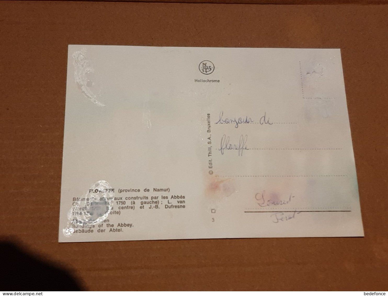 Carte Postale - Belgique - Floreffe - Abbaye - Pas Circulé - Floreffe