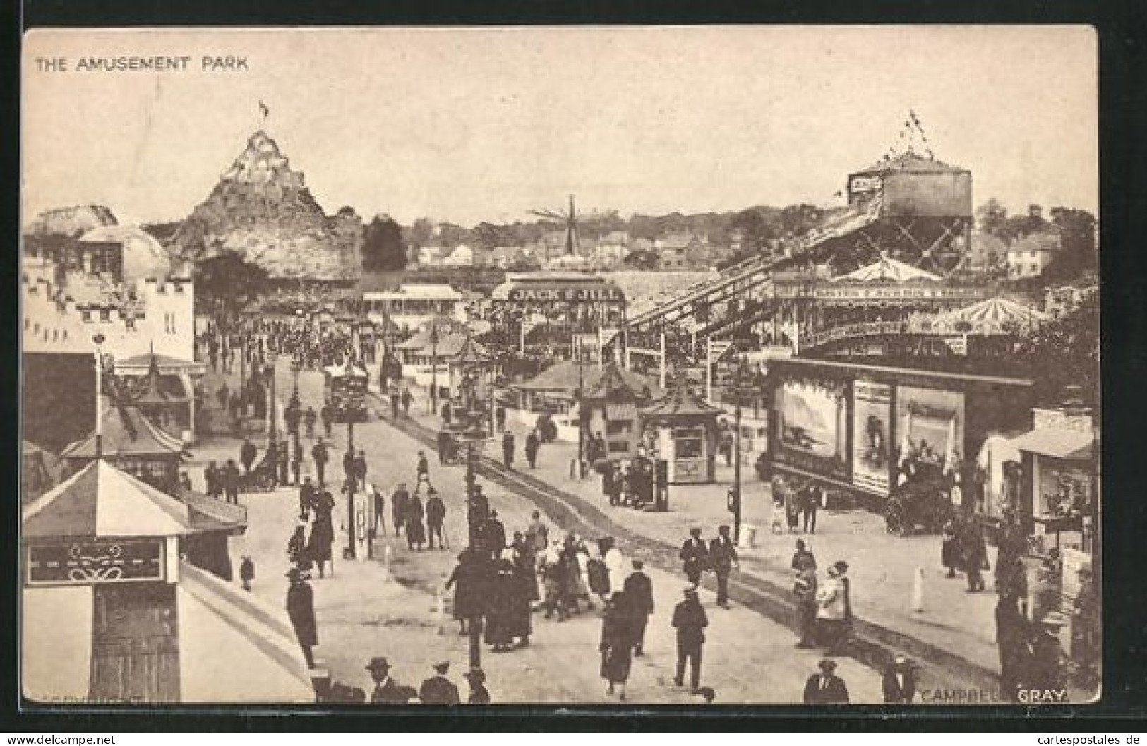 AK London, The British Empire Exhibition 1924, The Amusement Park  - Ausstellungen