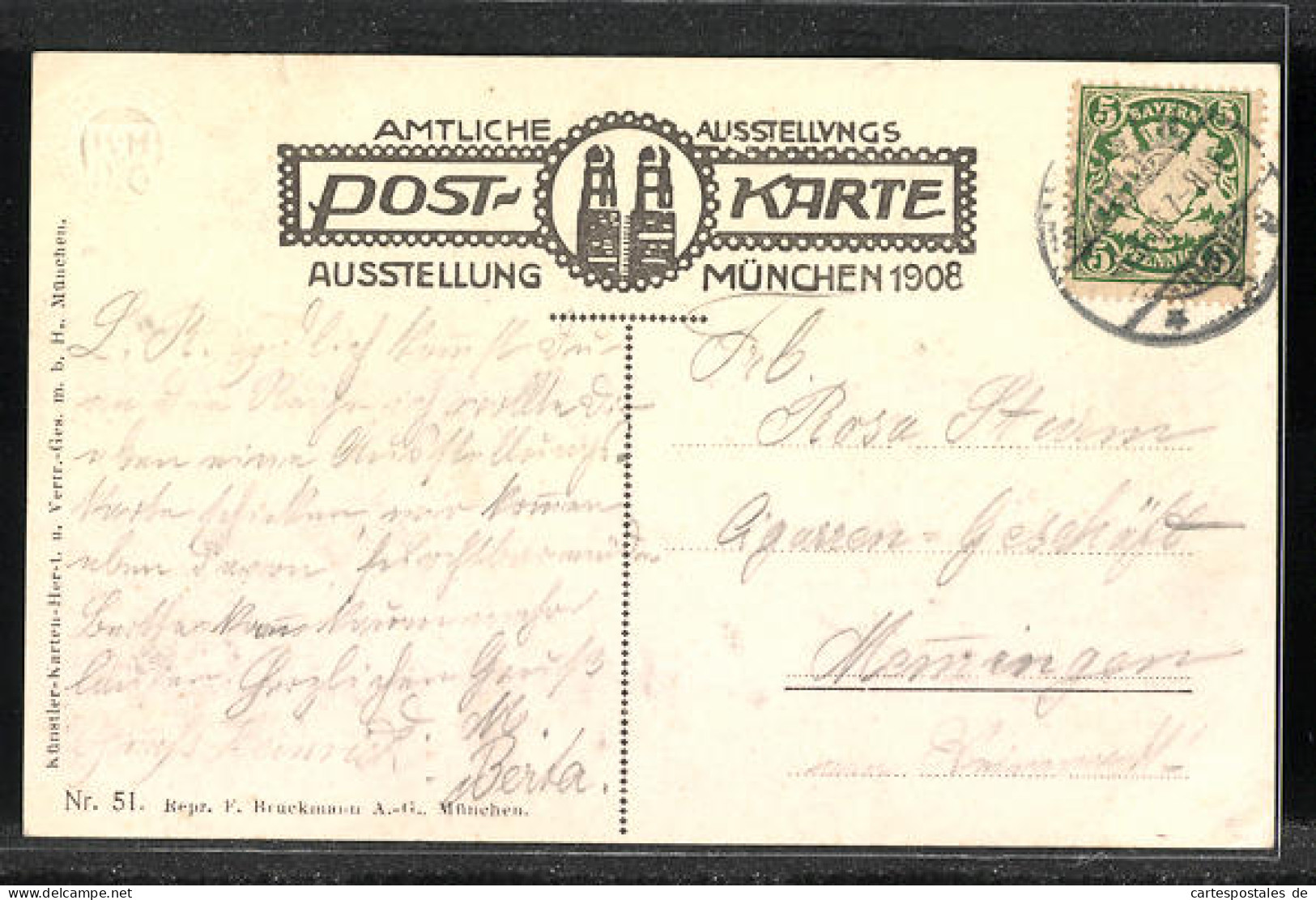 AK München, Ausstellung 1908, Blick Auf Das Hauptrestaurant  - Expositions
