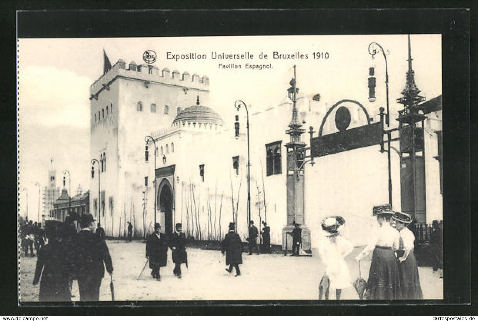 AK Bruxelles / Brüssel, Exposition Universelle 1910, Pavillon Espagnol, Ausstellung  - Ausstellungen