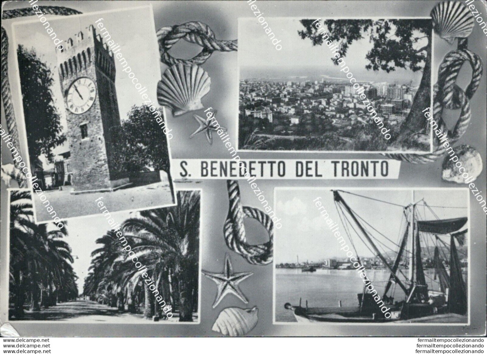 At418 Cartolina S.bendetto Del Tronto Provincia Di Ascoli Piceno - Ascoli Piceno
