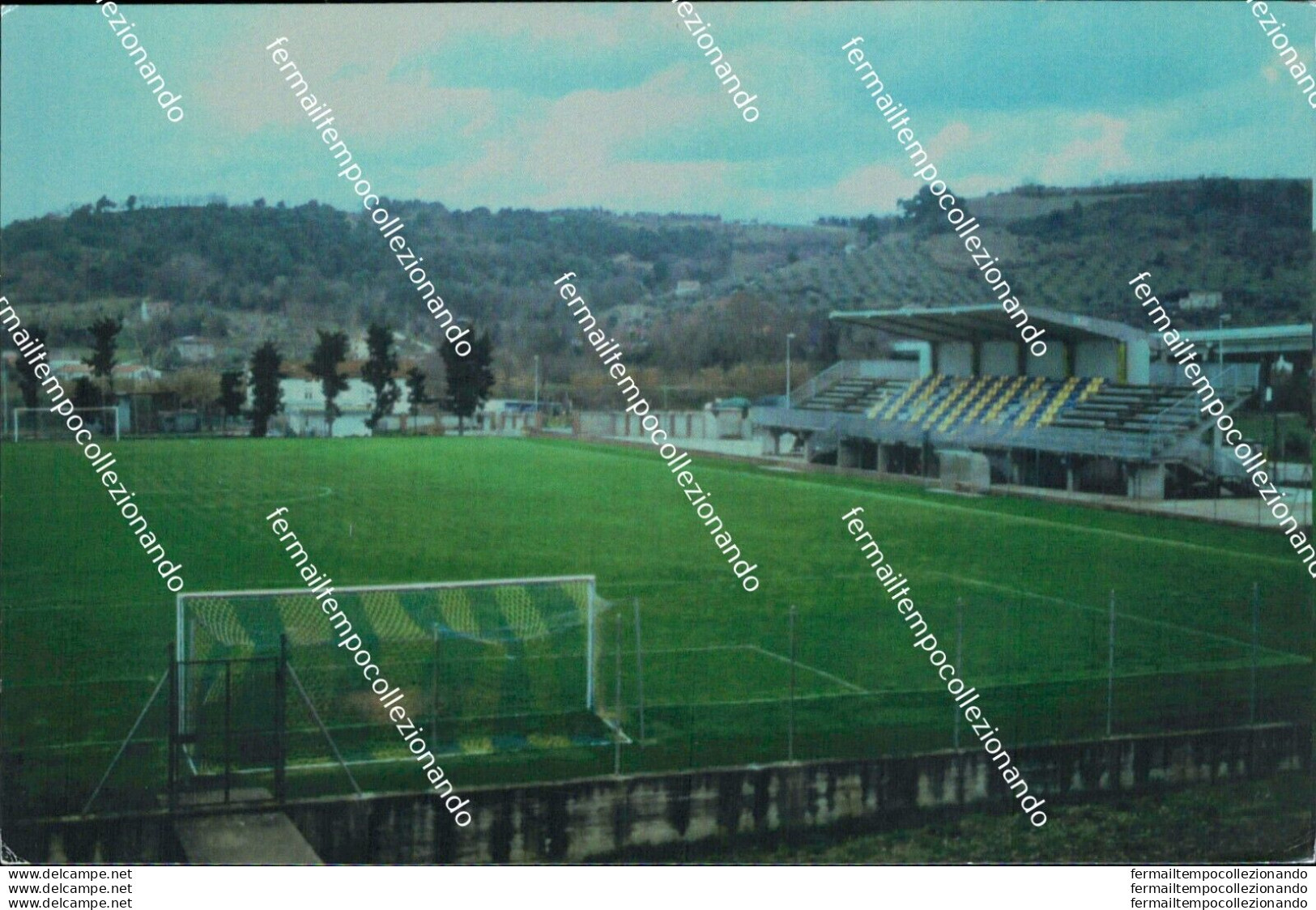 At457 Cartolina Moderna Cupra Marittima Stadio Provincia Di Ascoli Piceno - Ascoli Piceno