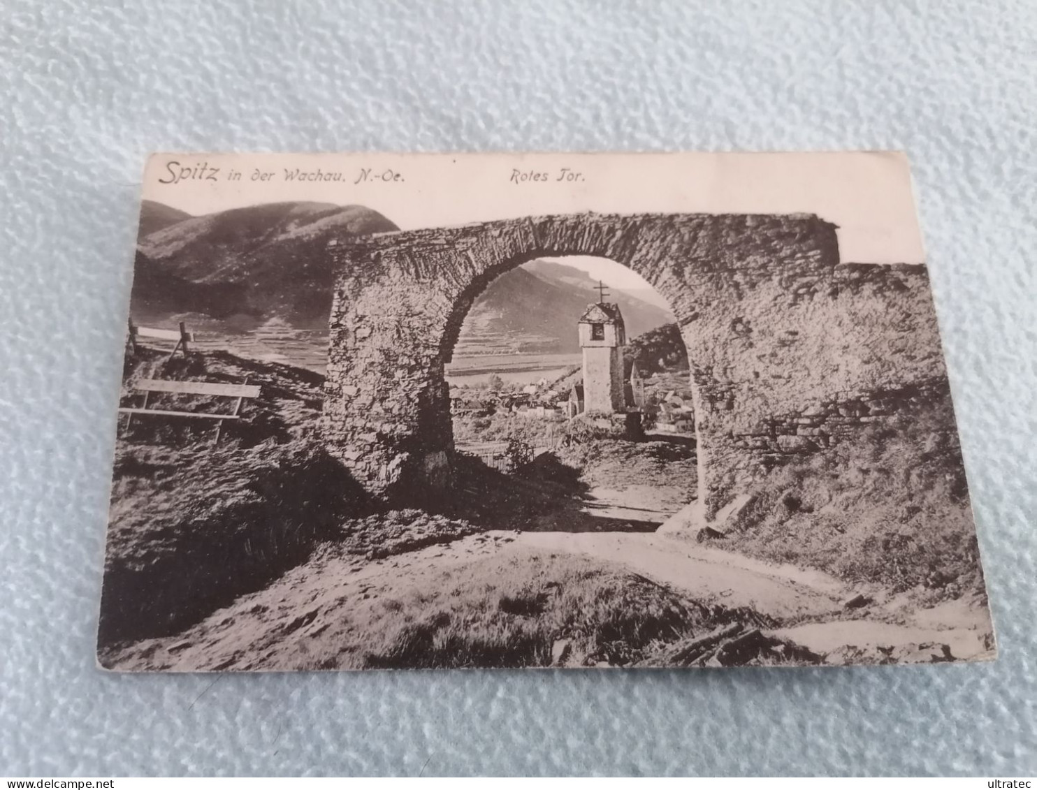 AK "SPITZ AN DER DONAU 1915 WACHAU ROTES TOR" SCHÖNE ALTE POSTKARTE VINTAGE ANTIK ANSICHTSKARTE HEIMAT SAMMLER ORIGINAL - Wachau