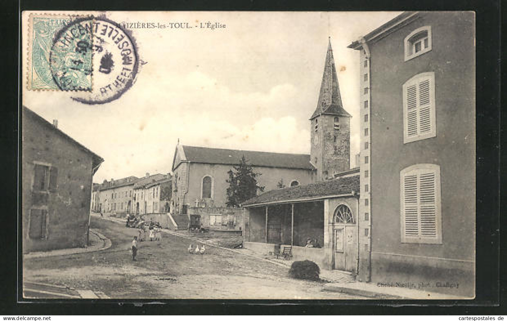 CPA Maizieres-les-Toul, L'Eglise  - Toul