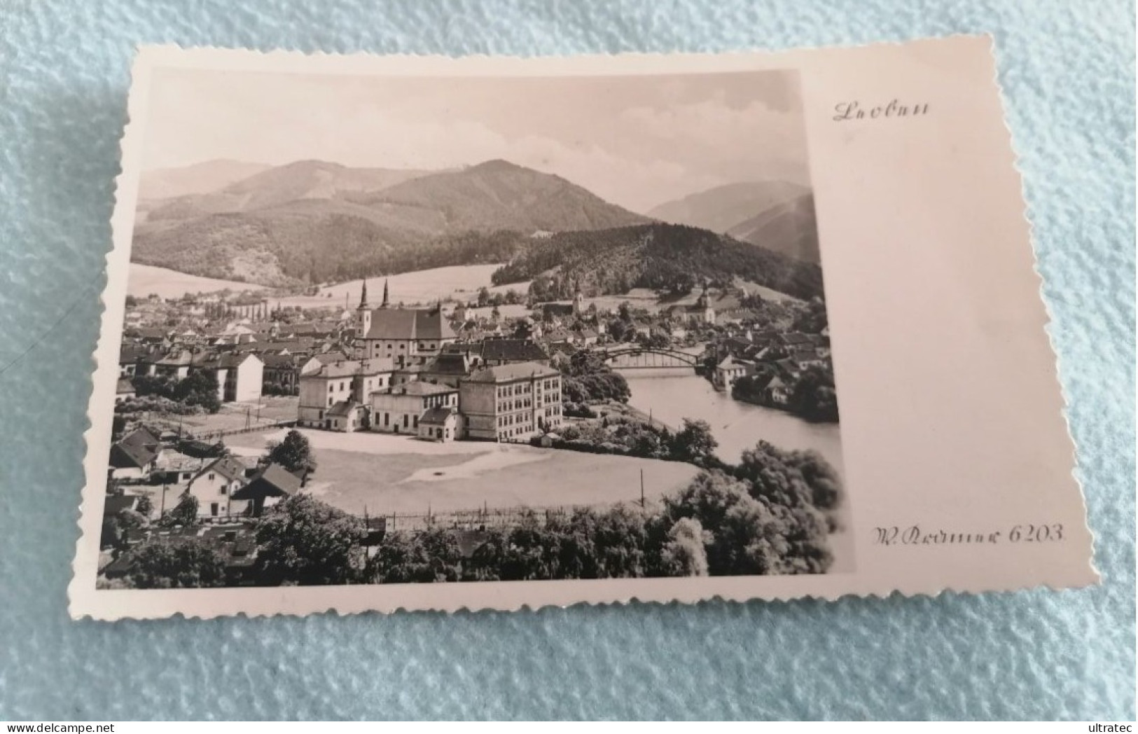 AK "LEOBEN STMK PANORAMA CA. 1920" SCHÖNE ALTE POSTKARTE VINTAGE ANTIK ANSICHTSKARTE HEIMAT SAMMLER ORIGINAL - Leoben