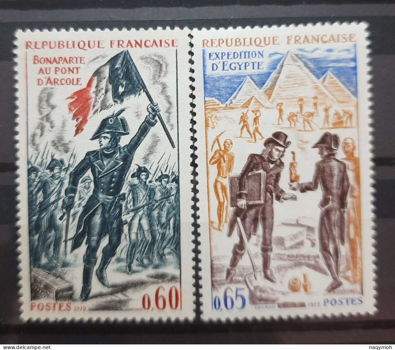 France Yvert 1730-1731** Année 1972 MNH. - Unused Stamps
