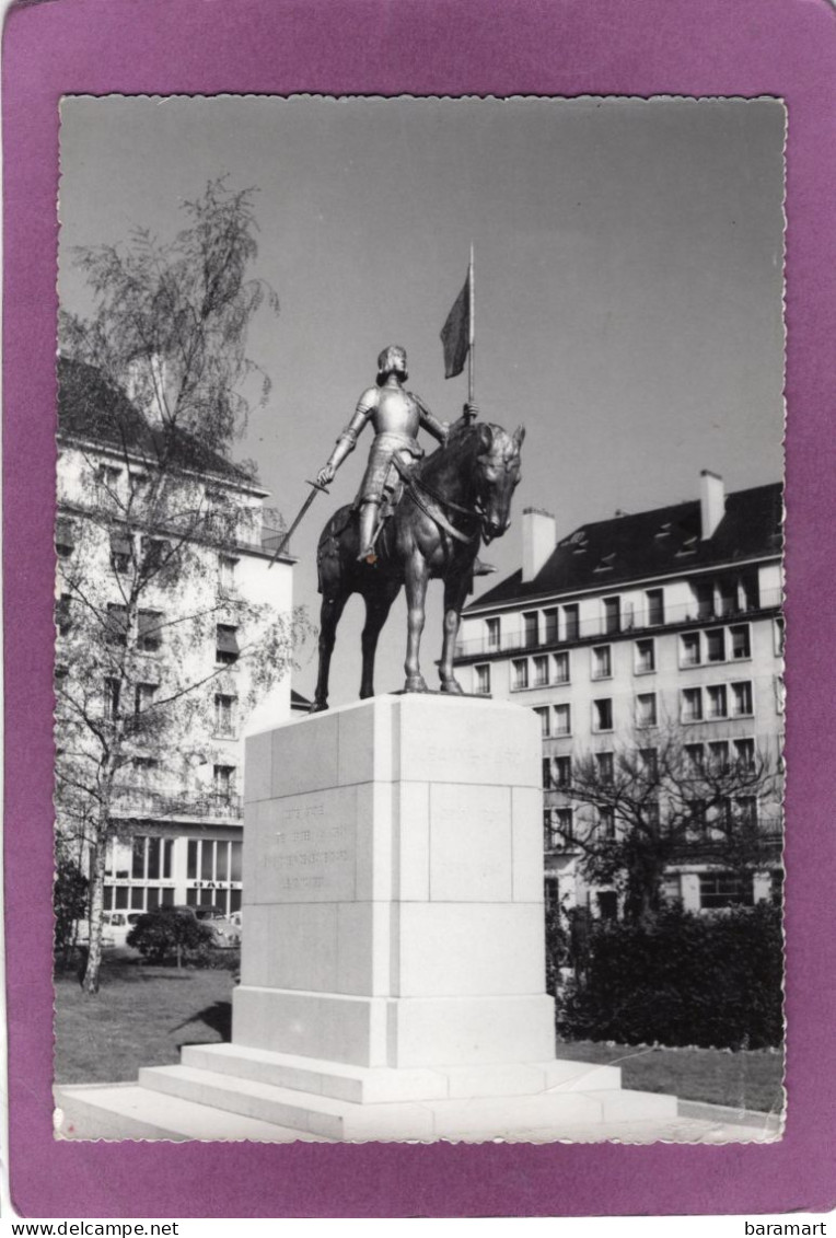 14 CAEN STATUE DE JEANNE D'ARC Érigée à Oran En 1931 Transférée à Caen Le 10 Mai 1964 Epstein Sculpteur - Caen