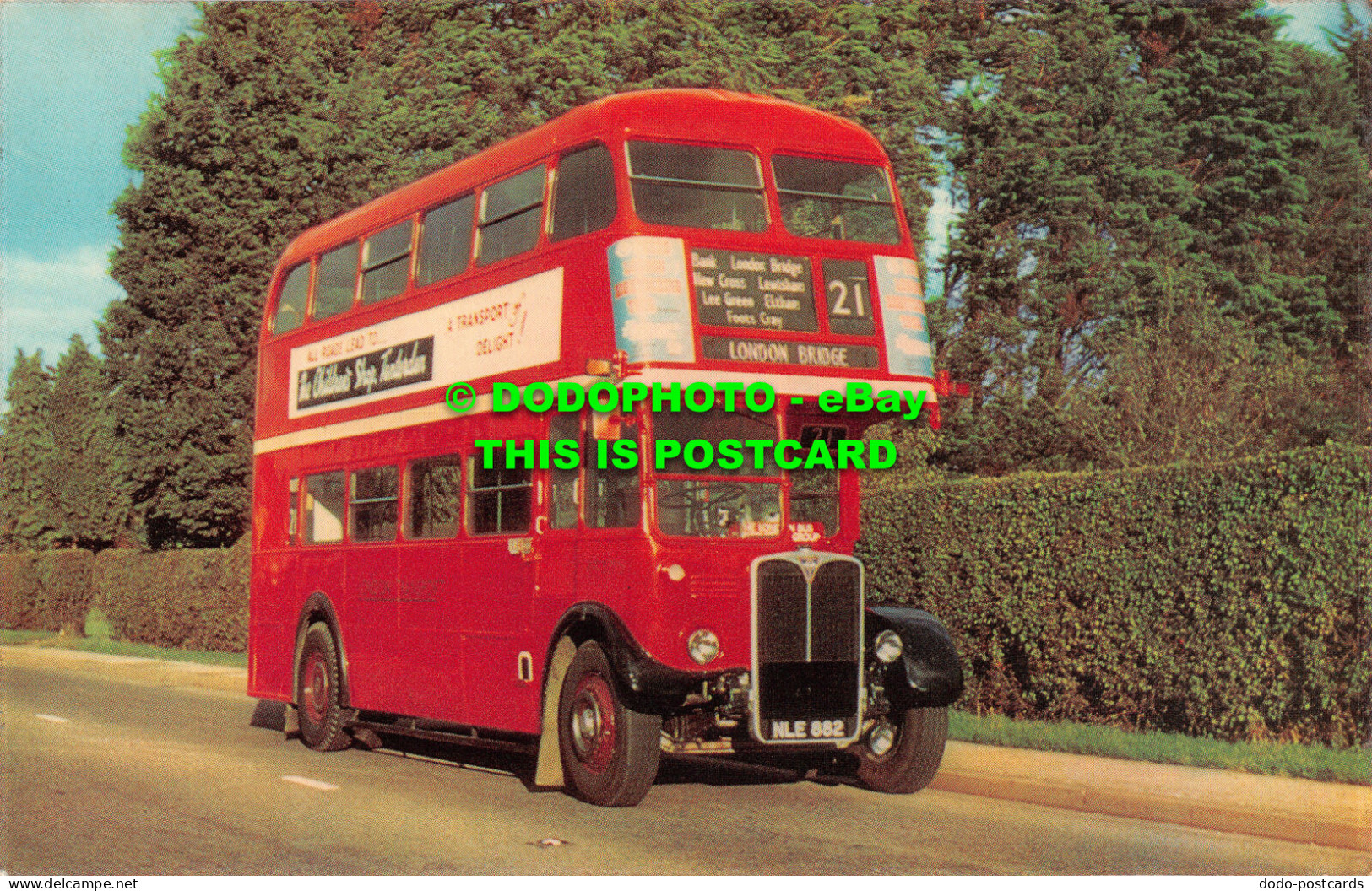 R522591 Ex London Transport RT. 3775. Built 1953. Withdrawn 1972. And Now Preser - Autres & Non Classés